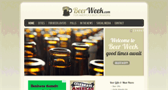 Desktop Screenshot of beerweek.com